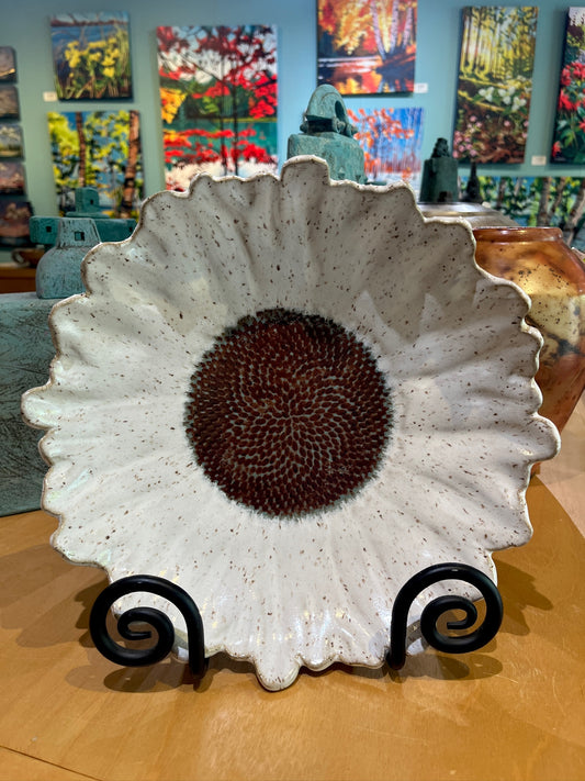 Sunflower Bowl by Addison Pottery