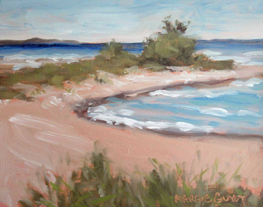 Sunny Afternoon at Norwood Beach by Margie Guyot